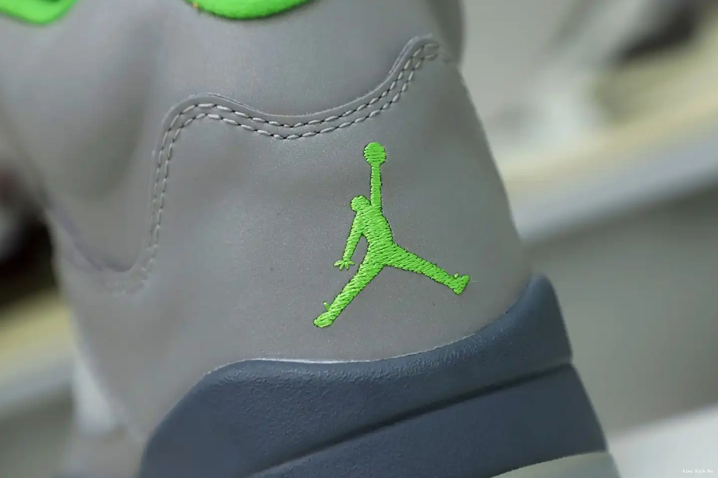 BEAN' 'GREEN JORDAN AIR Kimikick RETRO 5 2022 0808